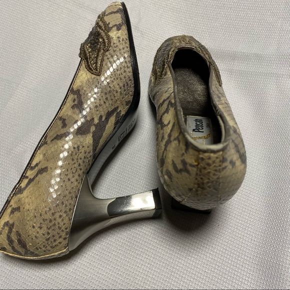 FERNANDO PENSATO LEATHER HEELS - Picture 2 of 7